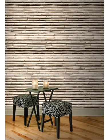 Papier peint Bambou Horizon Naturel en ligne