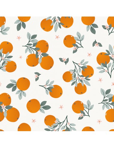 Papier peint nature - Tangerine l'achat 