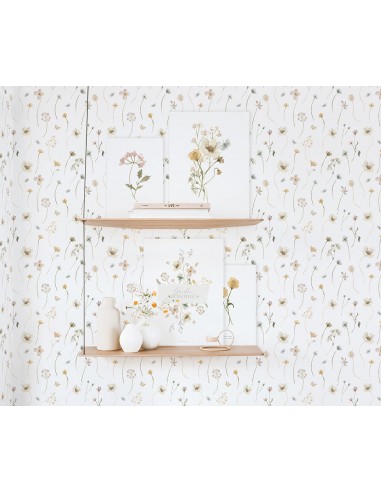 Papier peint fleurs - Mayflowers de l' environnement