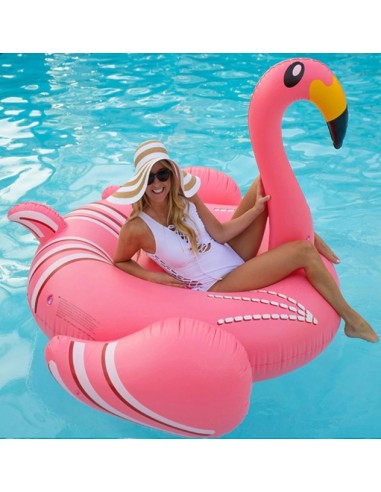 Bouée Flamant Rose XL ou a consommer sur place