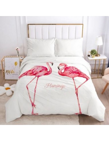 Housse de Couette Flamant Rose Rencontre les muscles