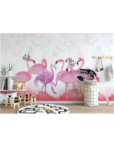 Papier Peint Flamant Rose 4 Murs Jeux Les êtres humains sont 