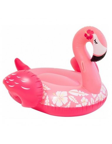 Bouée Flamant Rose Fleurs XL commande en ligne