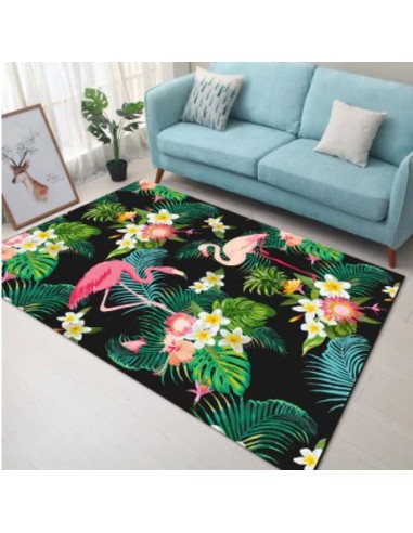 Tapis Flamant Rose Moderne de France