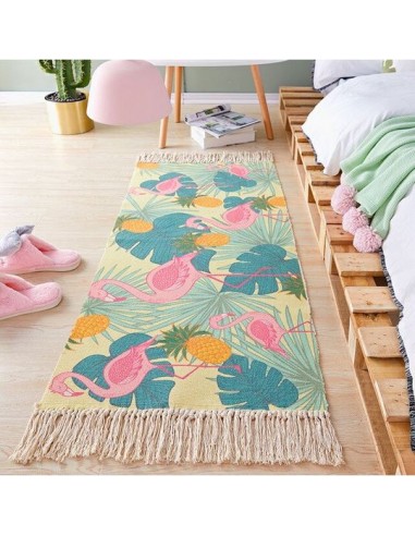 Tapis Flamant Rose pour Chambre de France