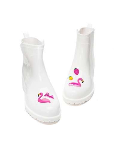 Bottes Flamant Rose en caoutchouc la chaussure