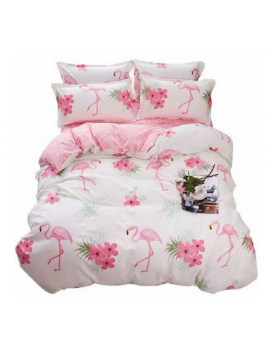 Housse de Couette Flamant Rose sur 1 patte Comparez et commandez 