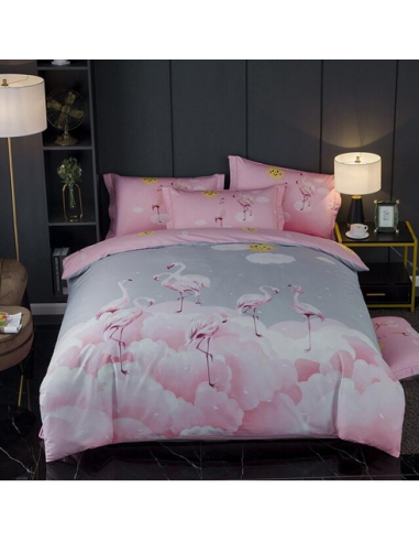 Housse de couette Flamant Rose 240x260 acheter