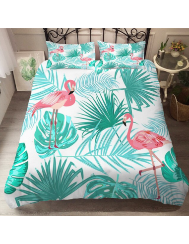 Housse de Couette Flamant Rose Amis solde