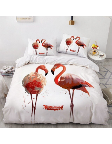 Parure de Lit Flamingo pas chere