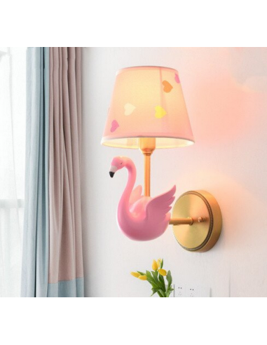 Lampe Flamant Rose Applique Comparez plus de prix