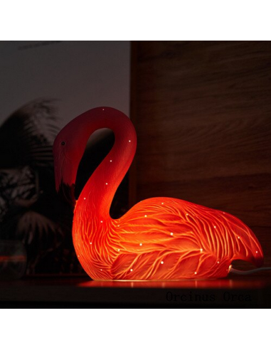 Lampe Flamant Rose Veilleuse Fin de série