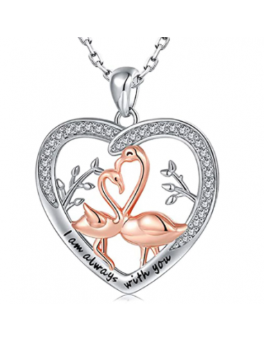 Collier avec Flamant Rose acheter