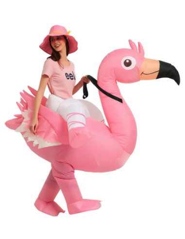 Déguisement Gonflable Flamant Rose Adulte pas chere