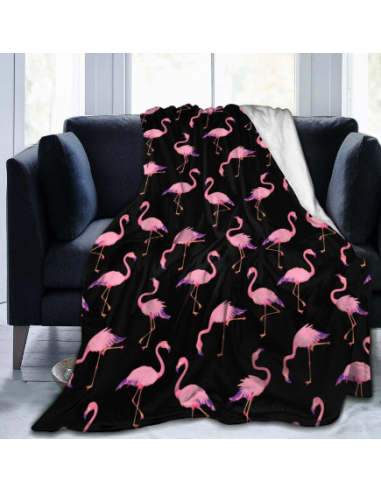 Grand Plaid Flamant Rose en stock