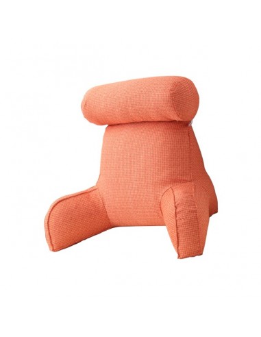 Coussin de lecture orange Amélioration de cerveau avec