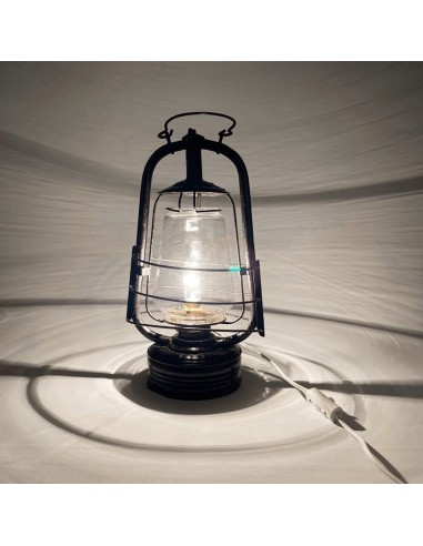 Lampe tempête ancienne électrifiée en ligne des produits 