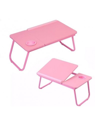 Bureau portable rose la chaussure