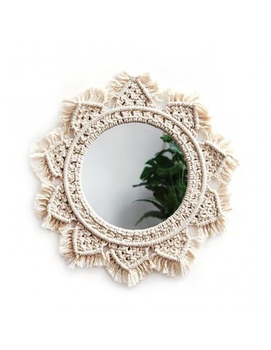 Miroir en Macramé Maya en ligne des produits 