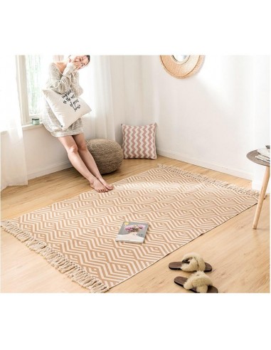 Tapis Macramé Ombeline destockage