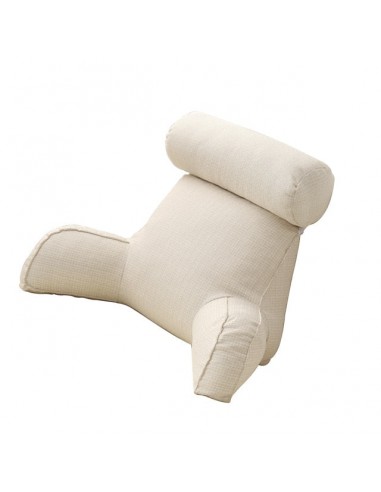 Coussin de lecture blanc ou a consommer sur place