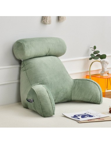 Coussin de lecture Vert Véritable concentré