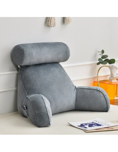 Coussin de lecture gris clair Profitez des Offres !