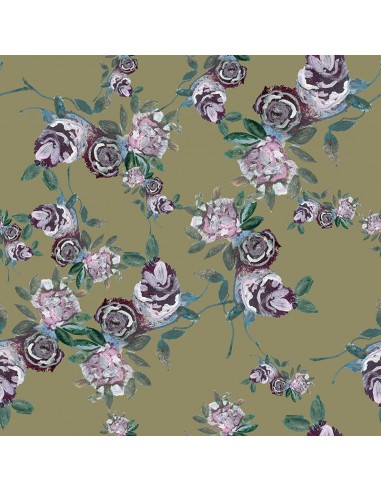 Papier peint floral - Roses Comparez et commandez 